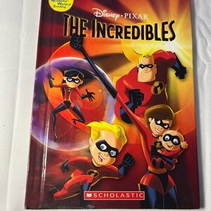 Vintage 2006 Disney Pixar The Incredibles HC Wonderful World Reading Book